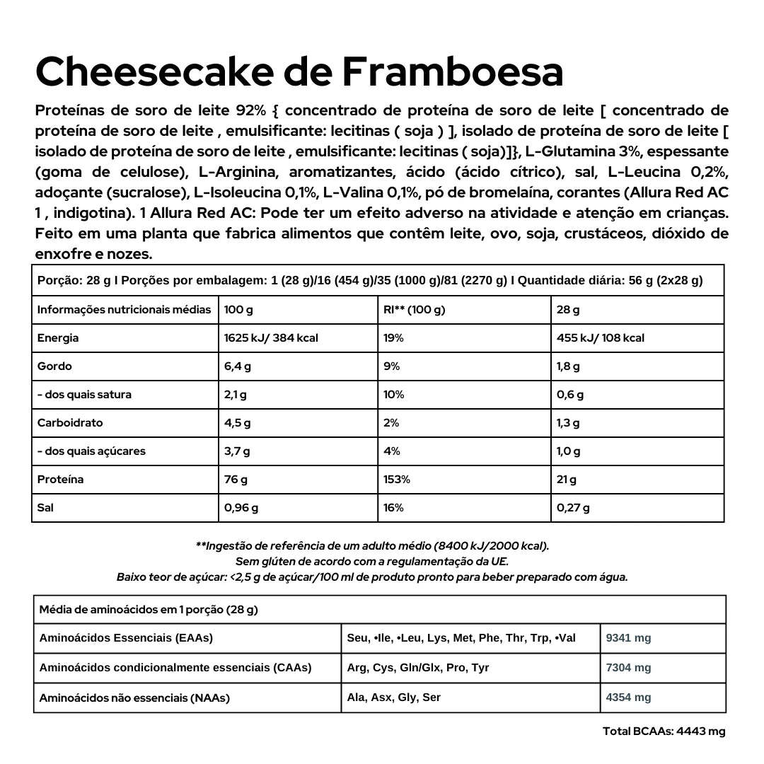 100% Pure Whey 454g