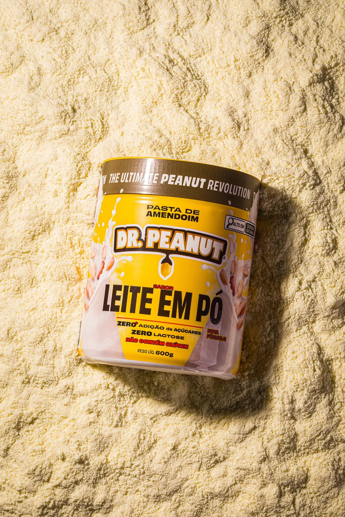 Manteiga de Amendoim Sabor Leite em Pó