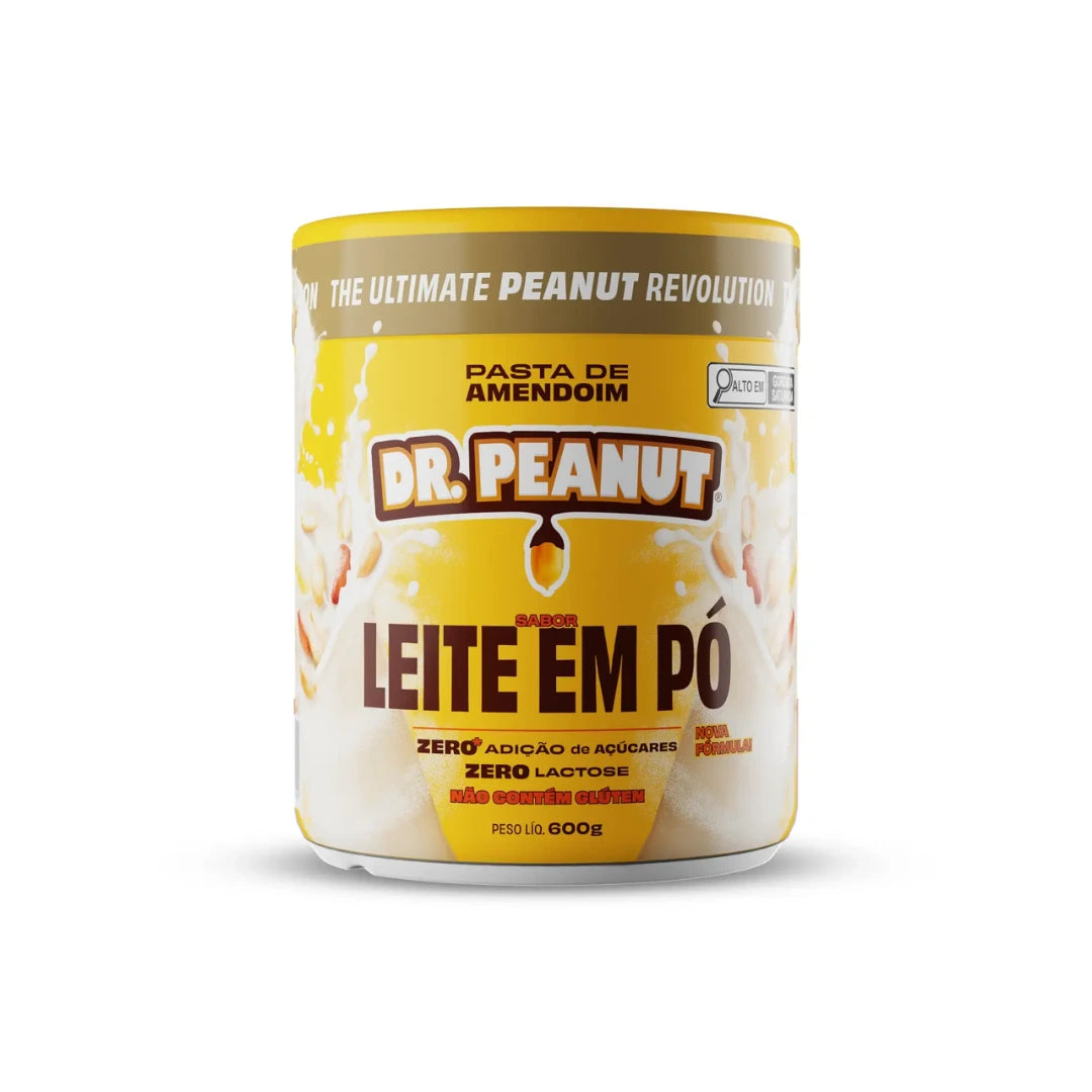 Manteiga de Amendoim Sabor Leite em Pó
