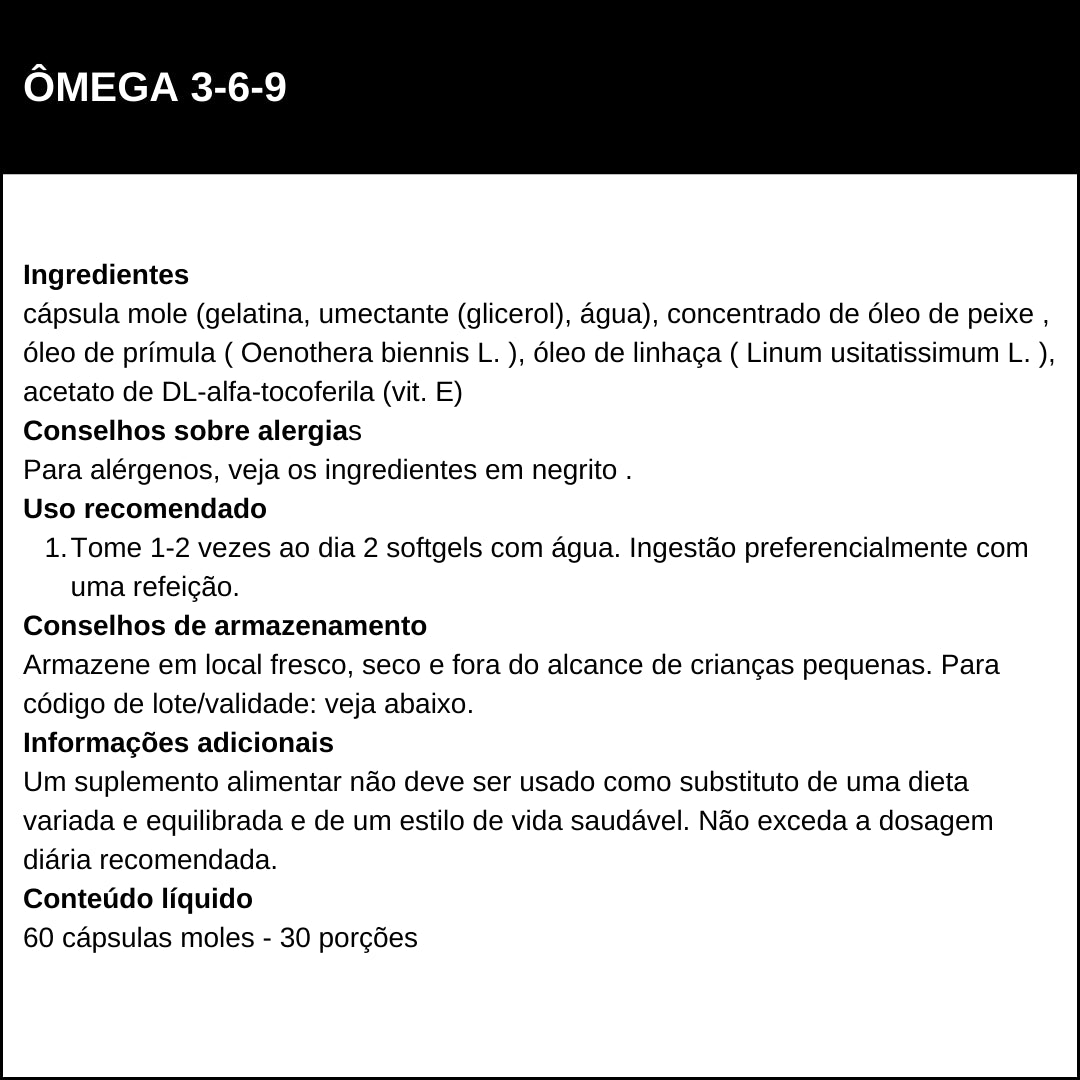 Ómega 3-6-9