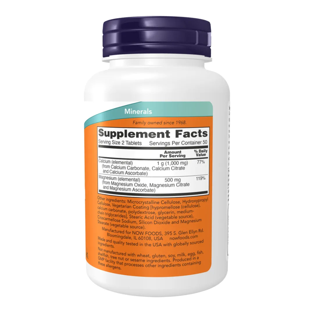 Calcium & Magnesium - 100 Tablets