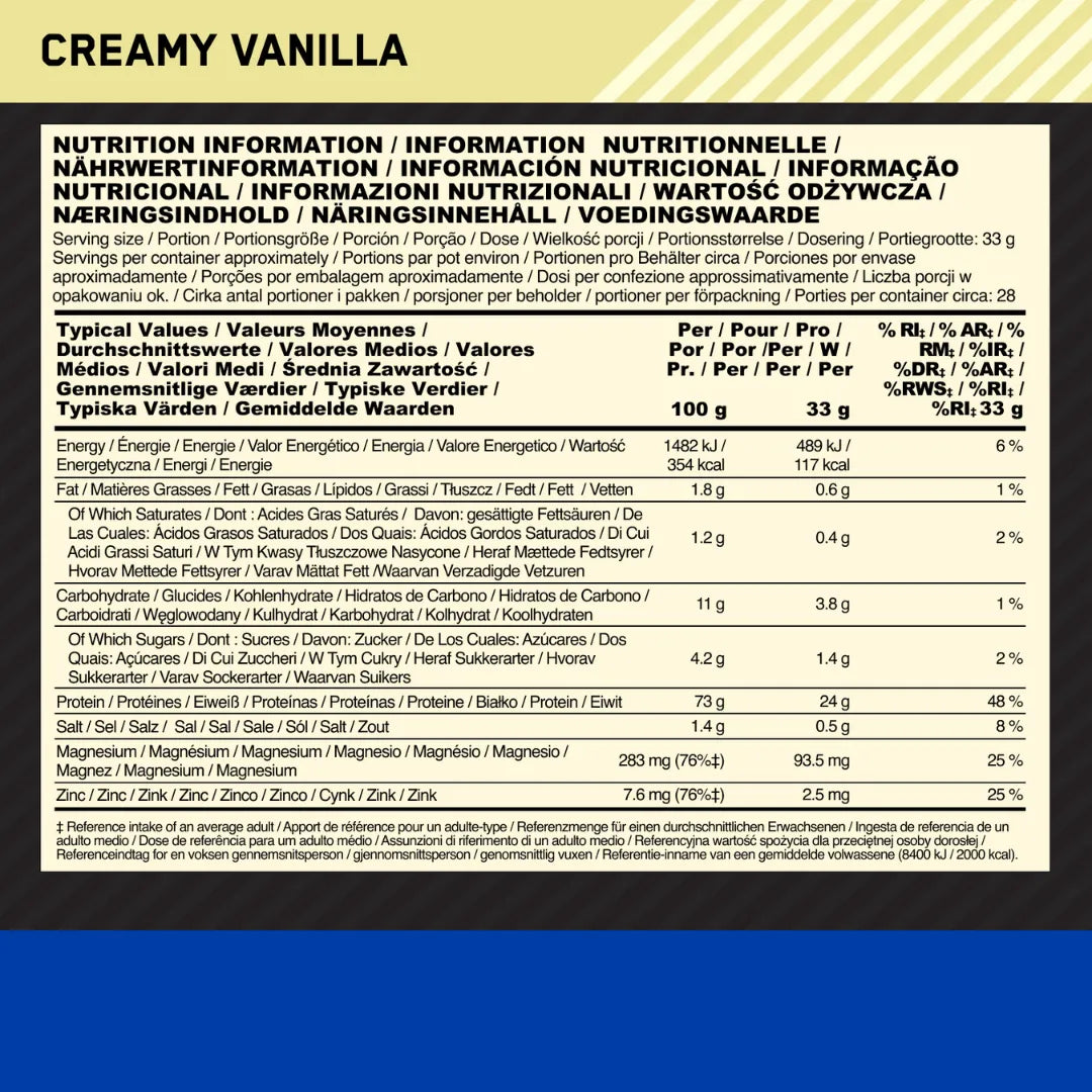 Gold Standard 100% Casein - 924g