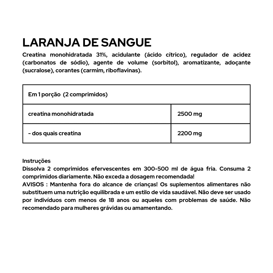 Creatine Zero Effervescent