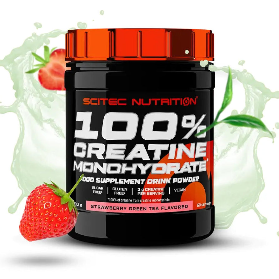100% Creatine Monohydrate com sabor - 300g