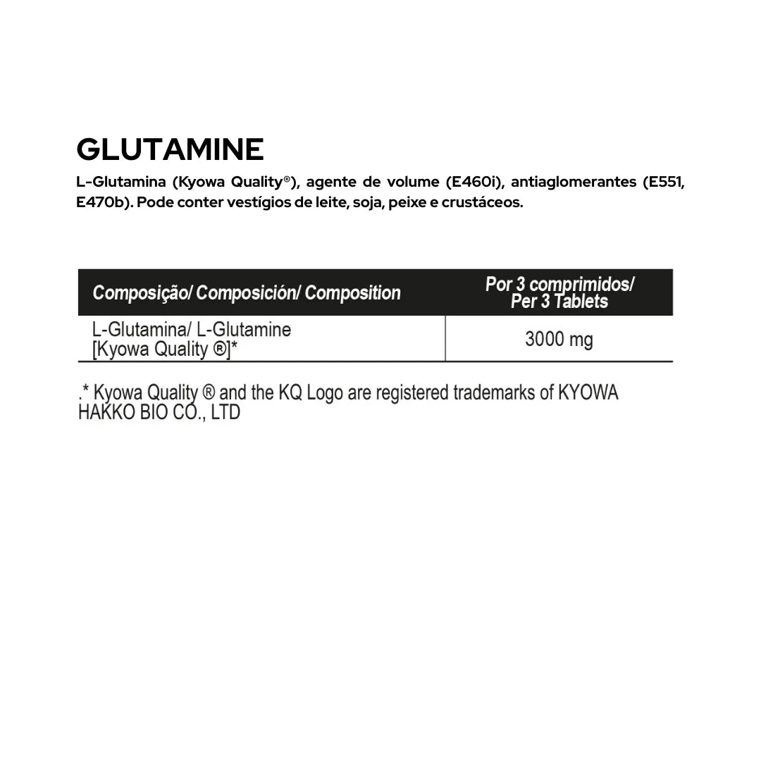 Glutamine - 90 tablets