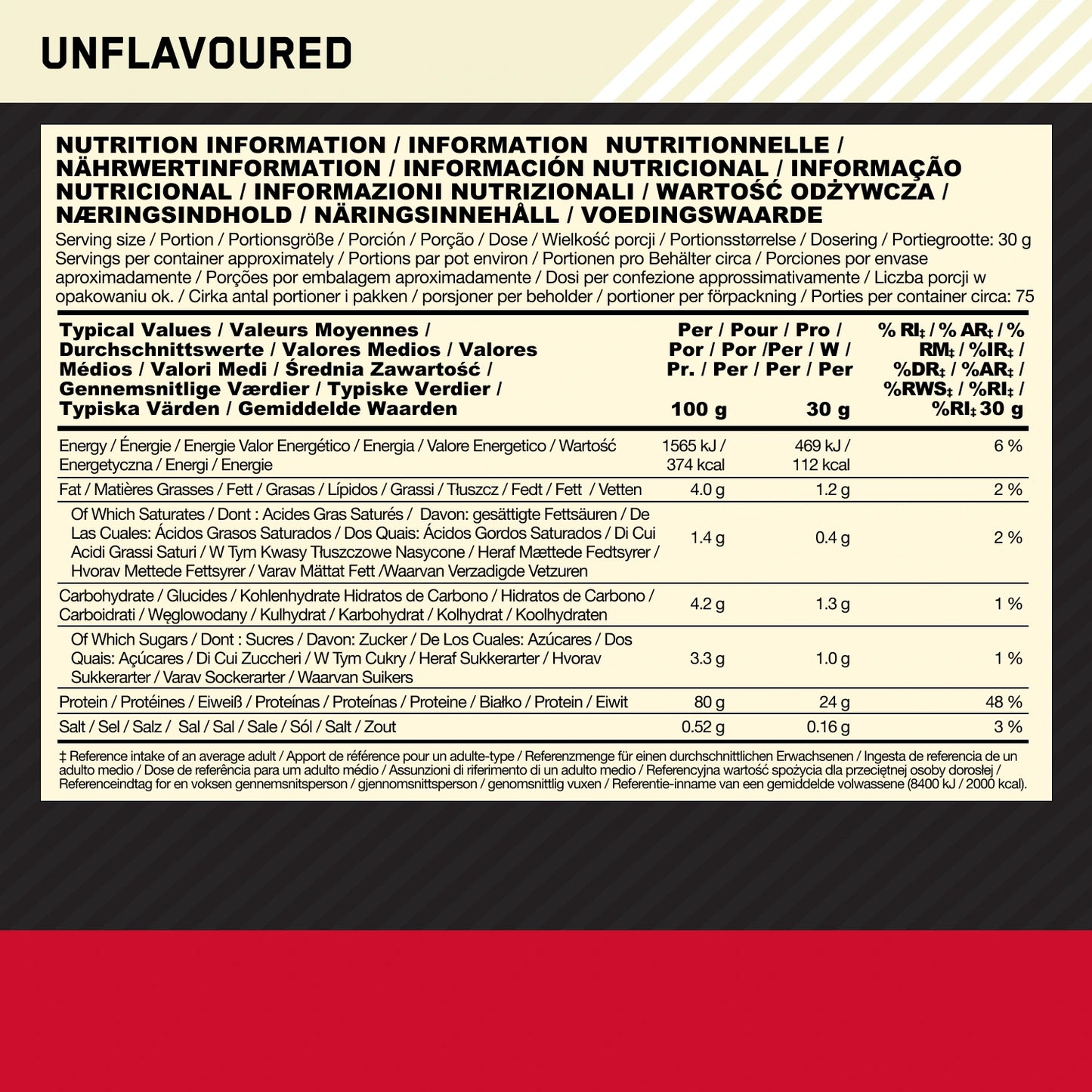 GOLD STANDARD 100% WHEY 2270g