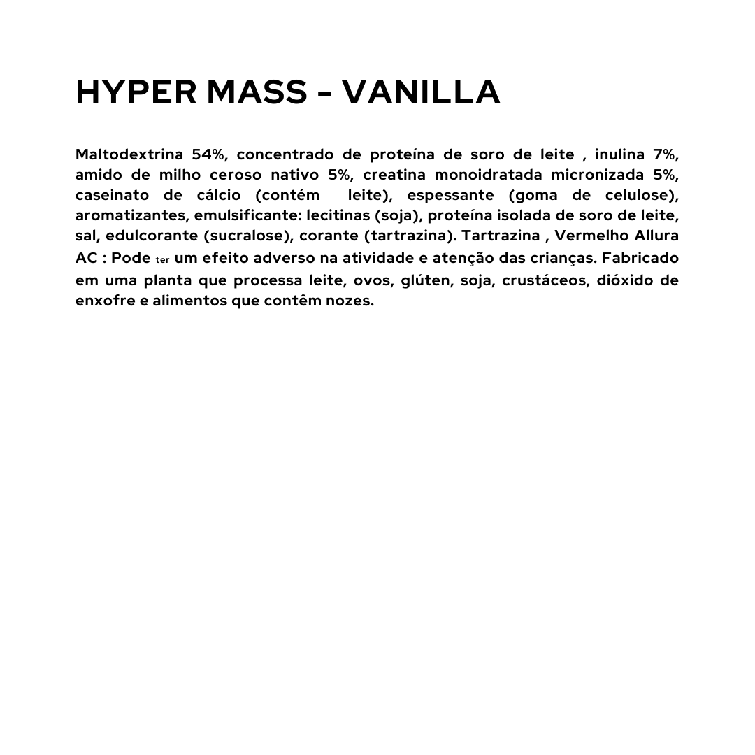 Hyper Mass - 1000g