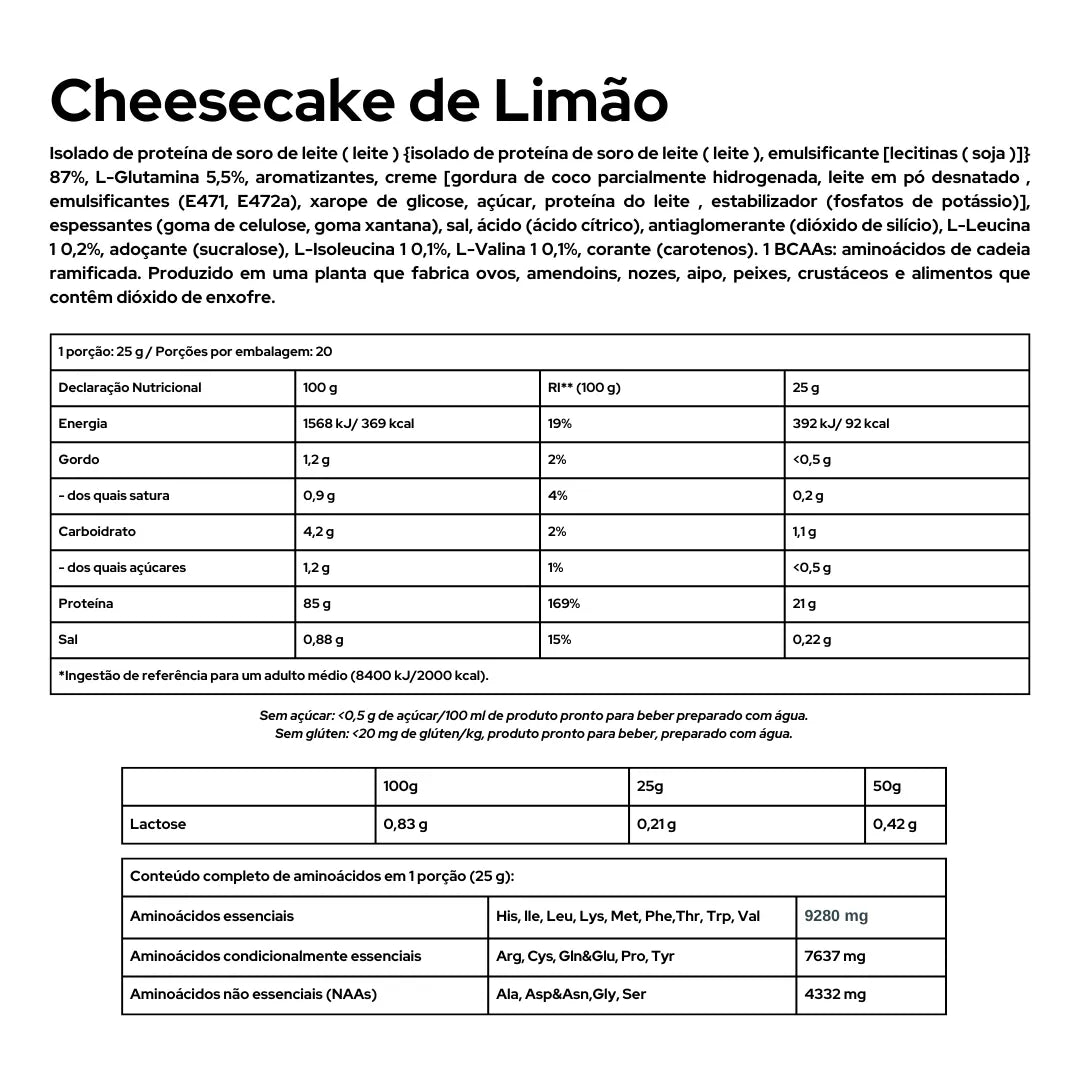 Iso Whey Zero 454g
