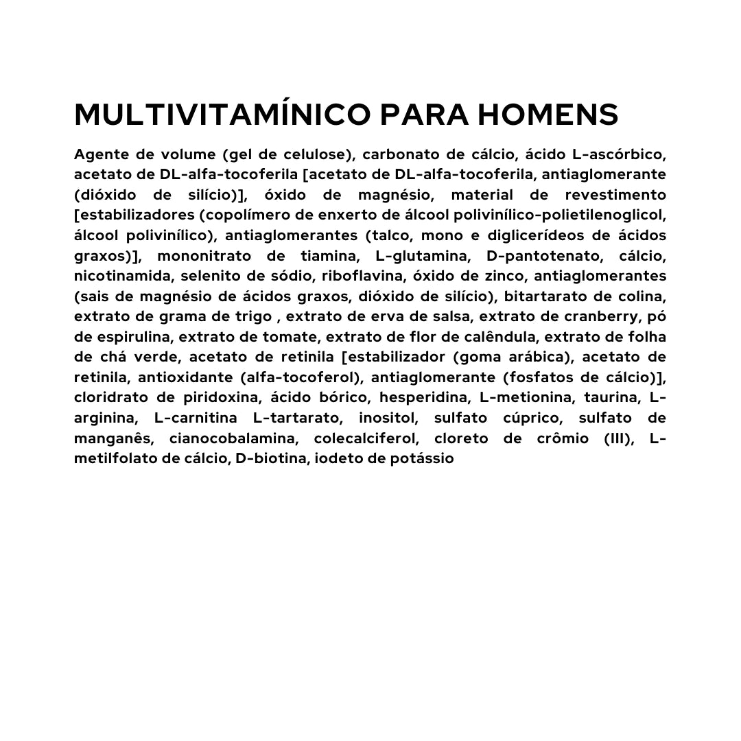 Multivitamin for Men