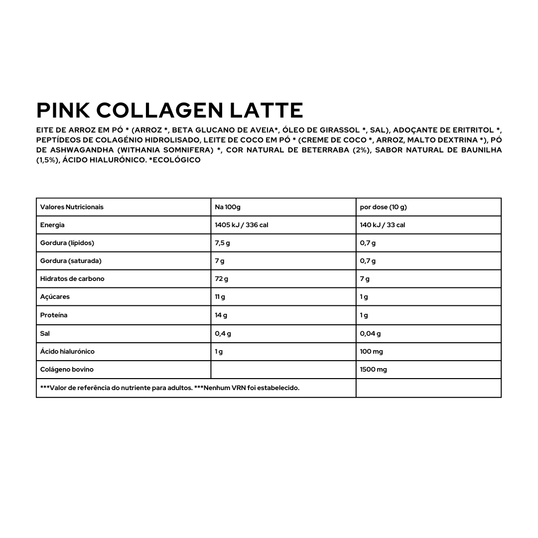 PINK COLLAGEN LATTE