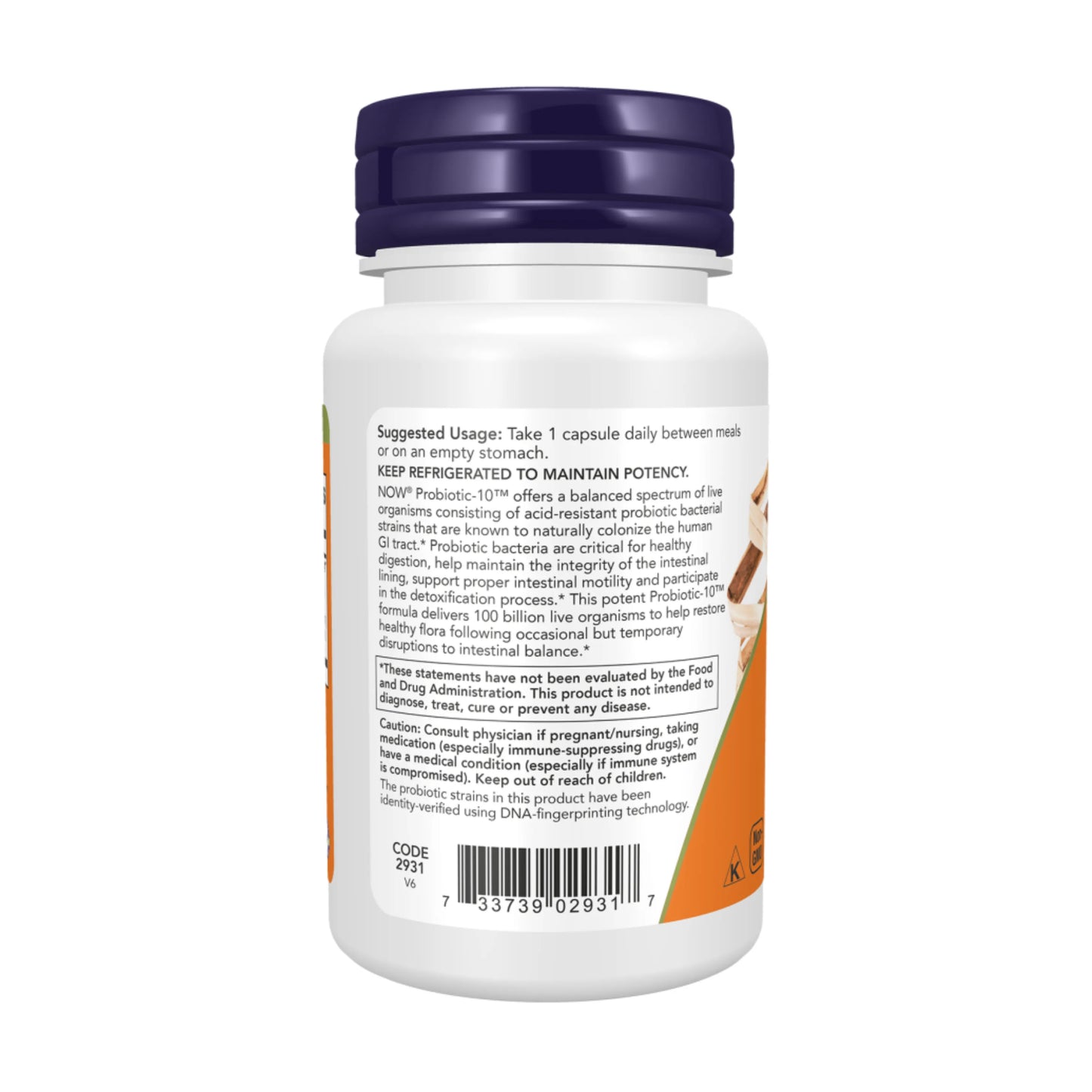 Probiotic-10™ 100 Billion - 30 Veg Capsules