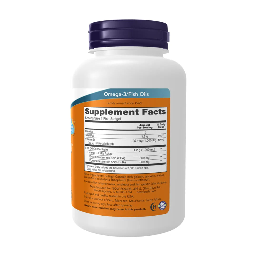 Ultra Omega-3-D (600 EPA / 300 DHA) - 90 Fish Softgels