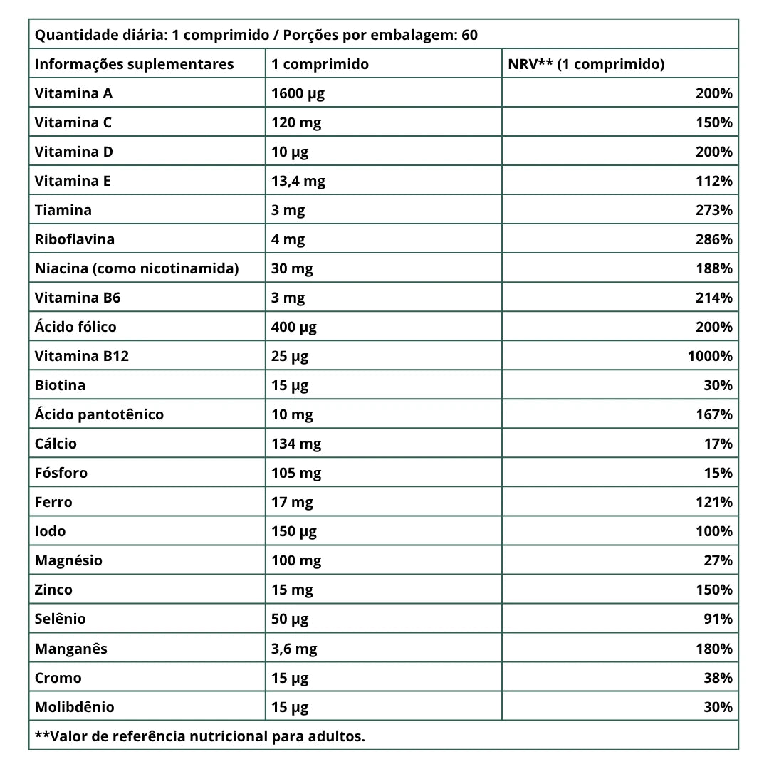 Vegan Multivitamin