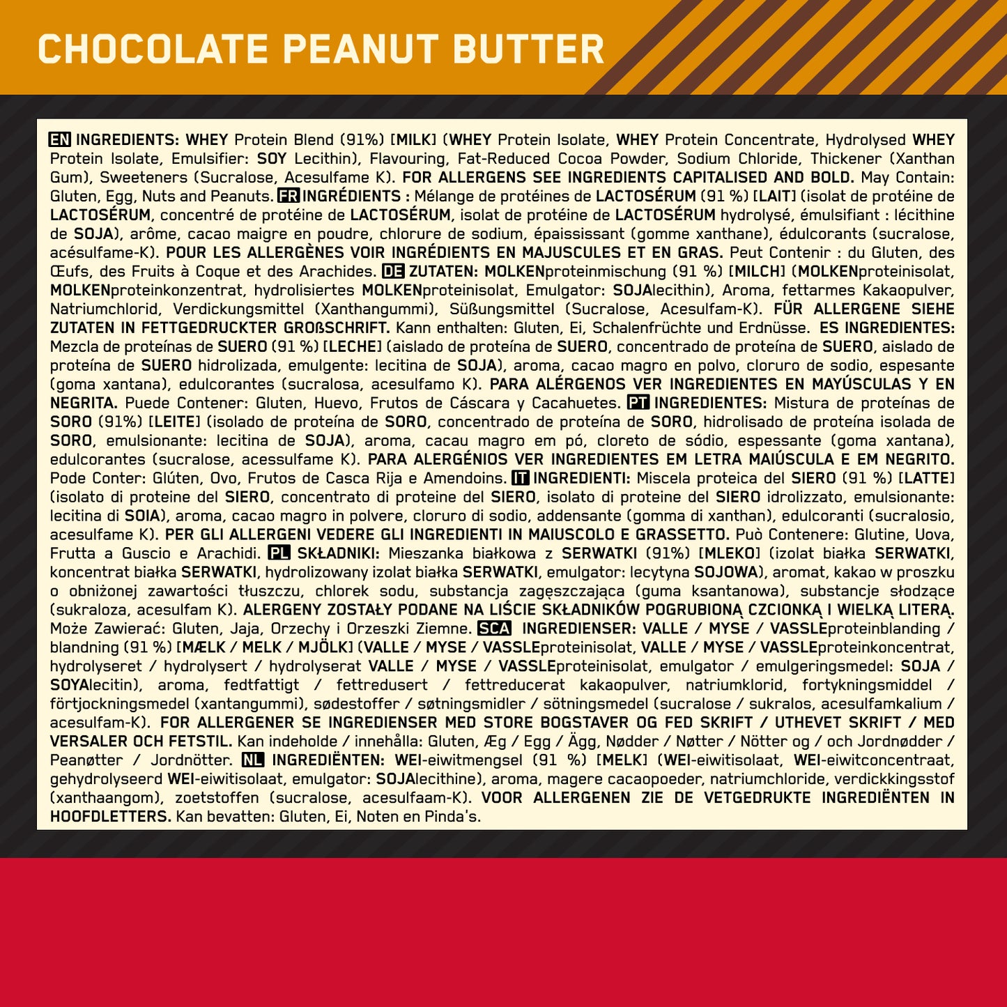 GOLD STANDARD 100% WHEY 2270g