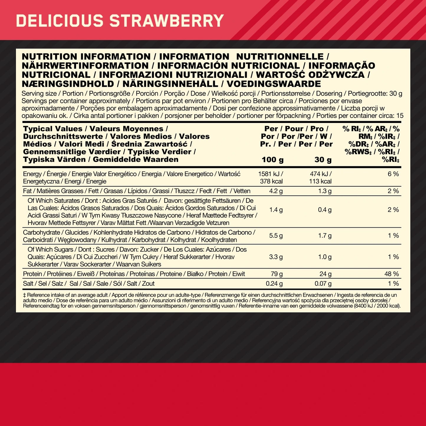 GOLD STANDARD 100% WHEY 2270g