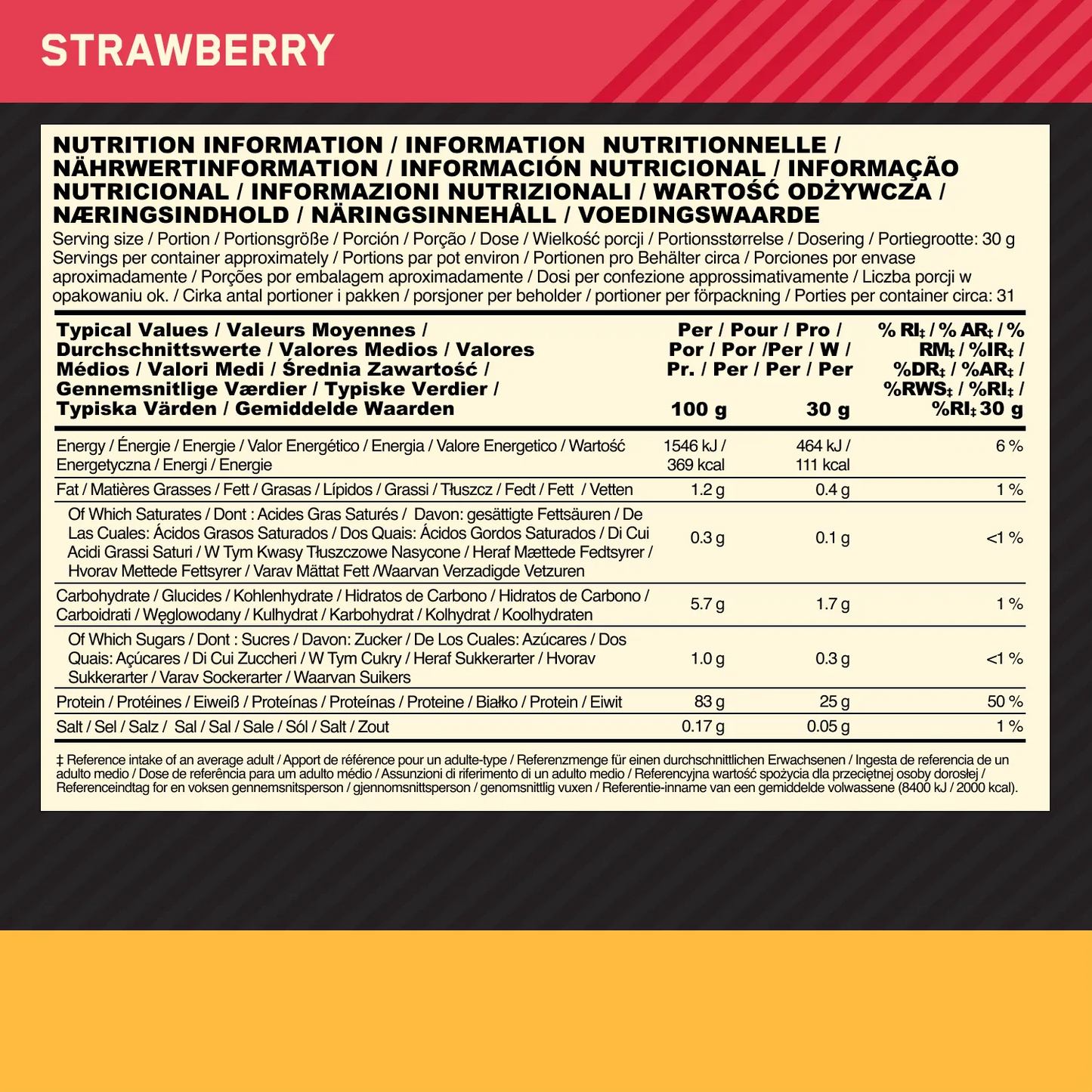 Gold Standard 100% Isolate
