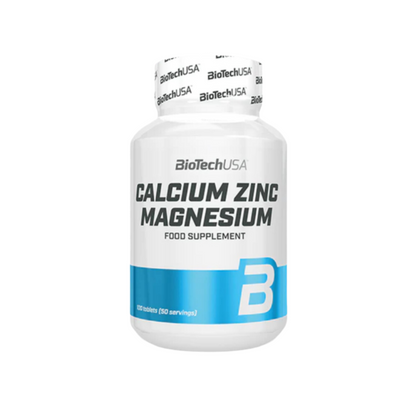 Calcio Zinc Magnesio 100 comprimidos - BioTechUSA