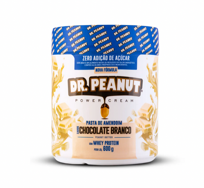 Manteiga de Amendoim Sabor Chocolate Branco - Dr. Peanut