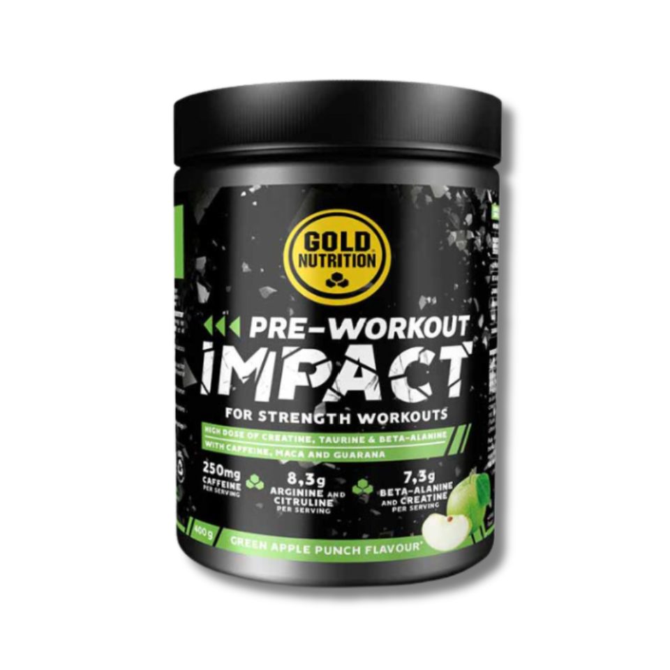 Pré-treino IMPACT Gold Nutrition 400g