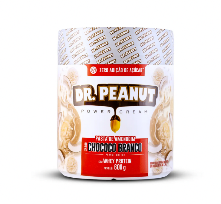 Manteiga de Amendoim Sabor Chococo Branco - Dr. Peanut