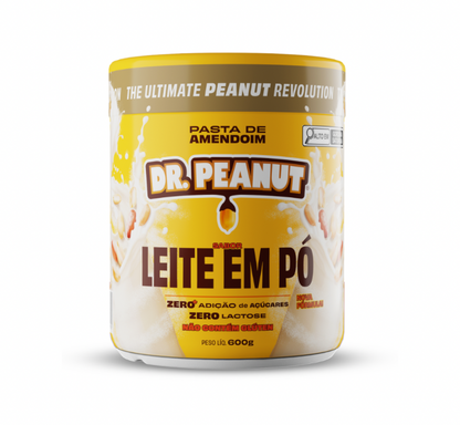 Manteiga de Amendoim Sabor Leite em Pó - Dr. Peanut