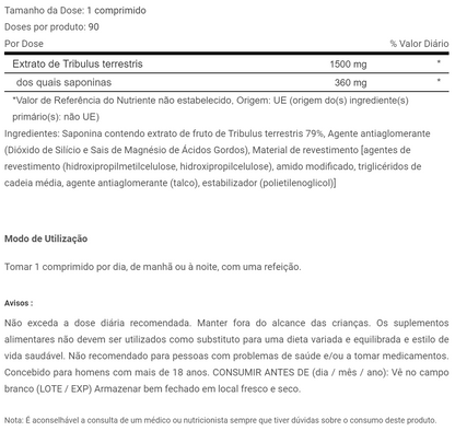 TRIBULUS MAXIMUS 90 comprimidos - BioTechUSA