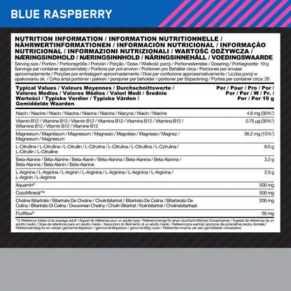 Platinum Pump Pre-workout 380g