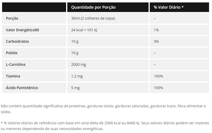 L-Carnitina 2000 400ml – Laranja