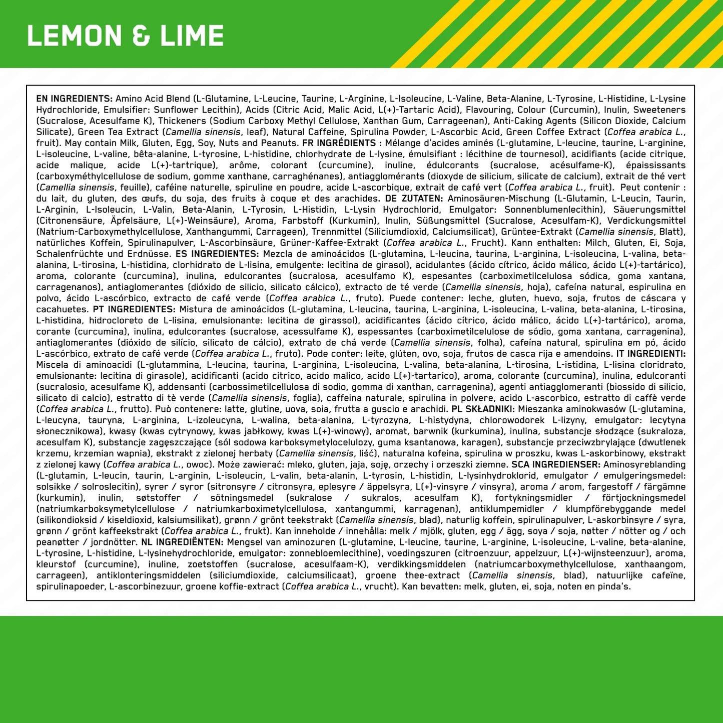 Essential AMIN.O. Energy Powder - 270g