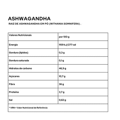 Ashwagandha Powder Bio - 125g