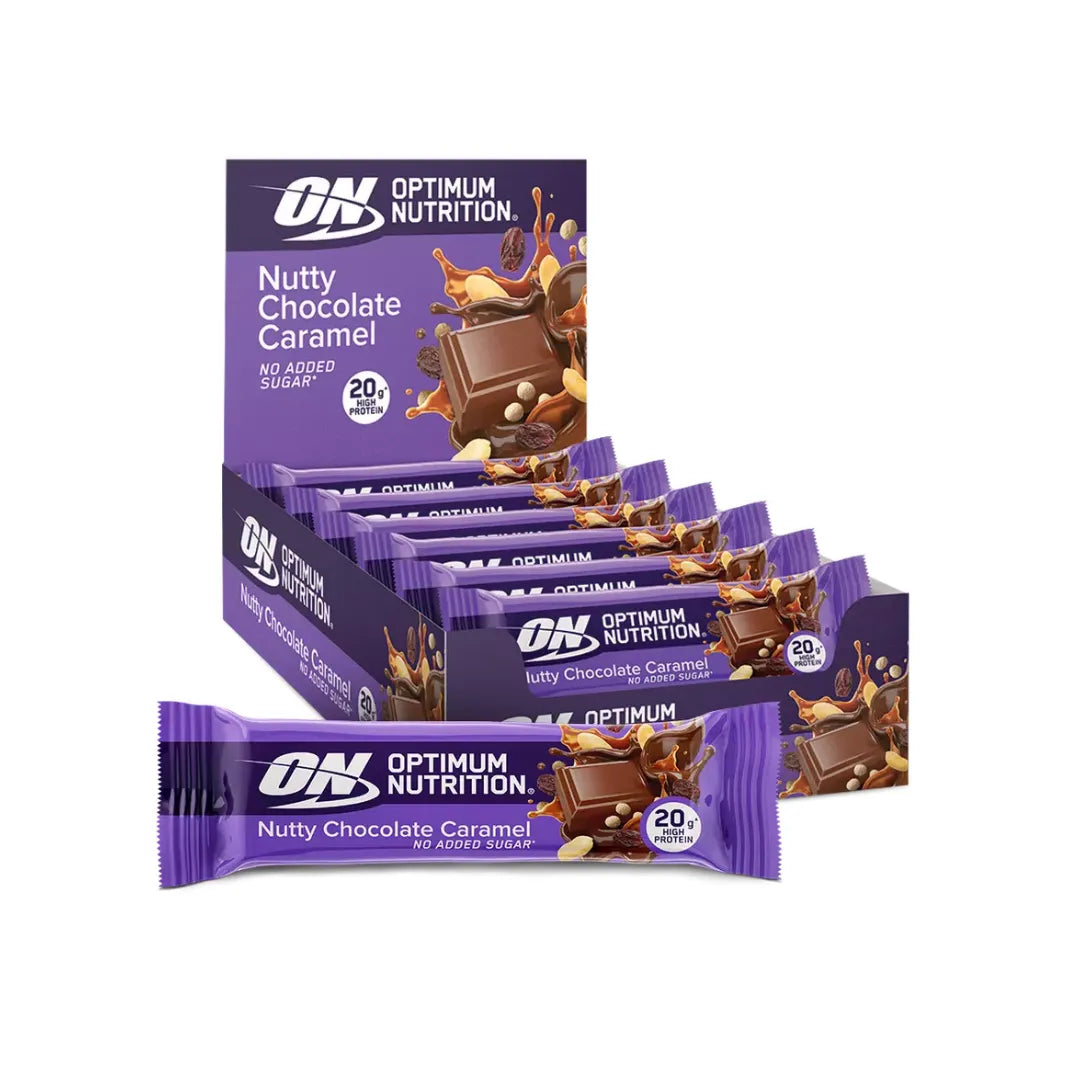 Nutty Chocolate Caramel Protein Bar - 20g High Protein