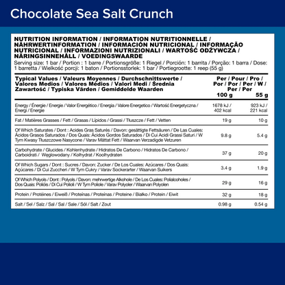 Chocolate Sea Salt Crunch Protein Bar