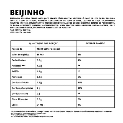 Manteiga de Amendoim Sabor Beijinho