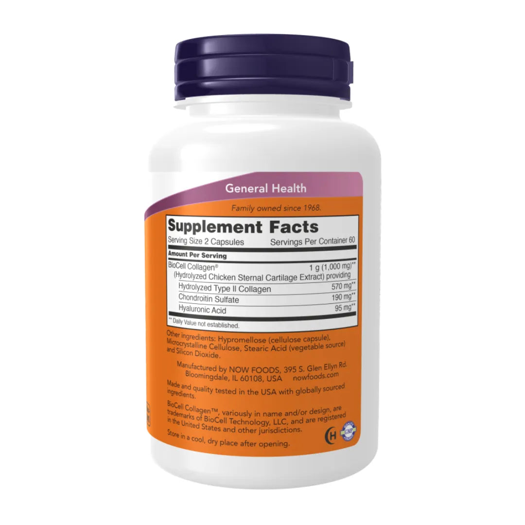BioCell Collagen® (Hydrolyzed Type II) - 120 Capsules
