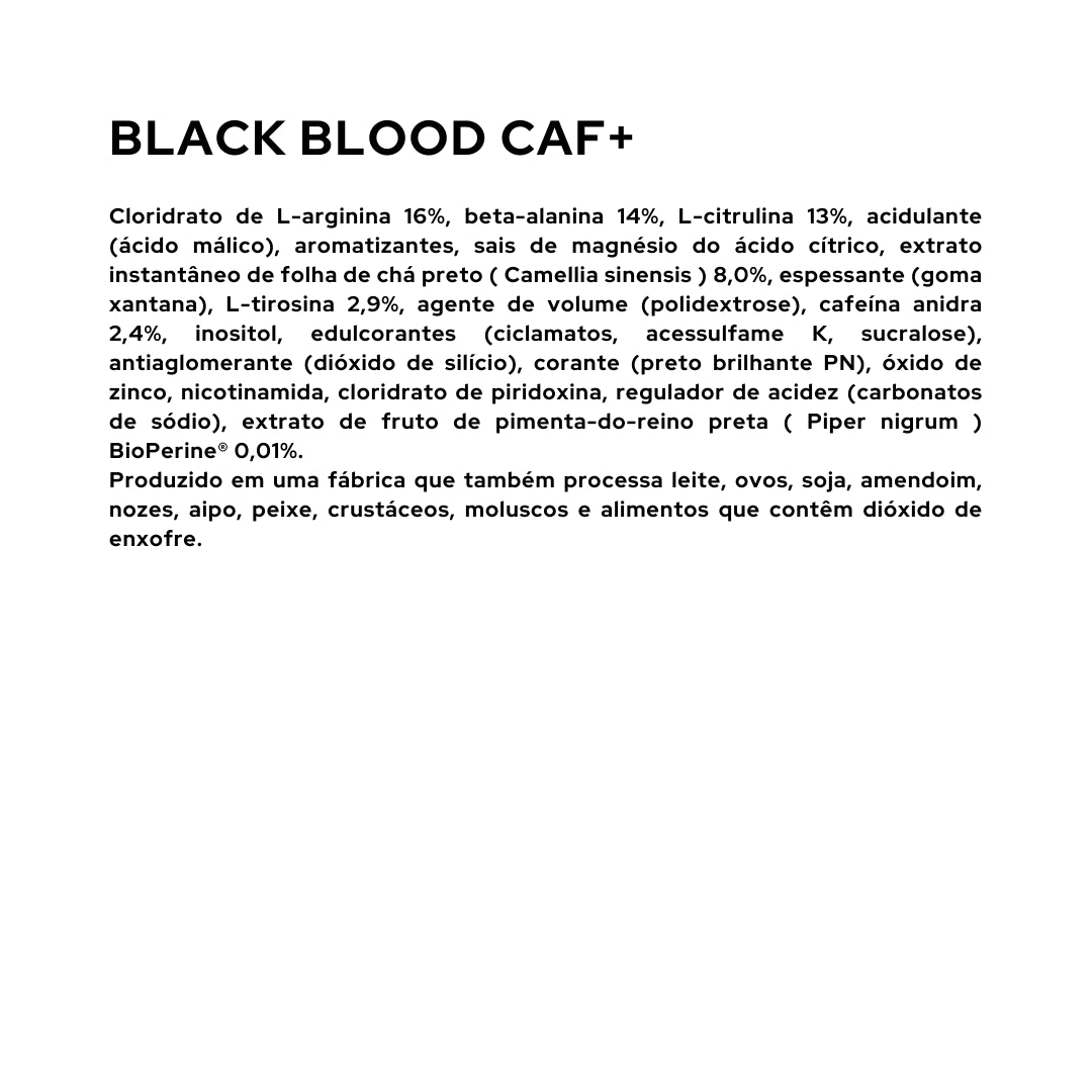 Black Blood CAF+ 300g