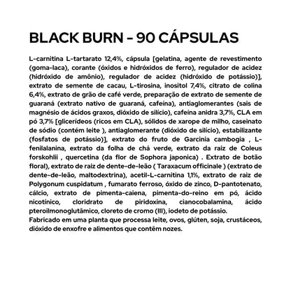 Black Burn - 90 Mega Cápsulas