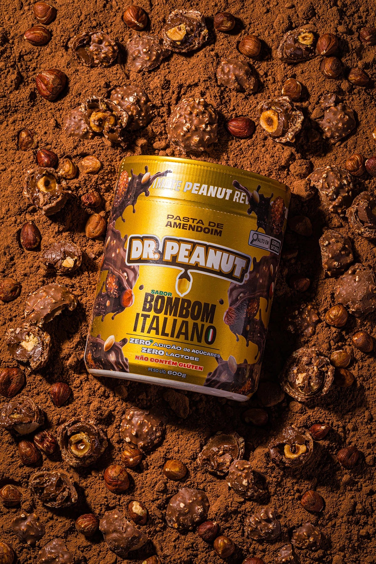 Manteiga de Amendoim Sabor Bombom Italiano