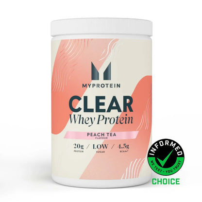 Clear Whey Isolate Myprotein Peach Tea - 244g