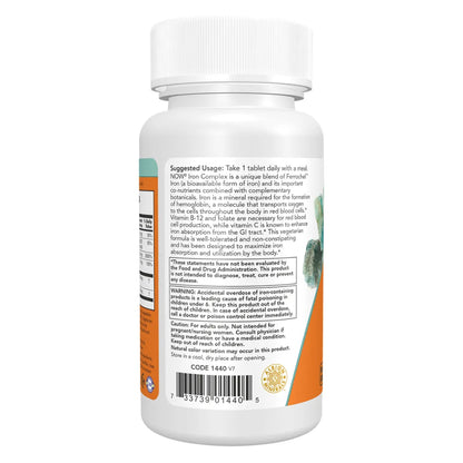 Iron Complex - 100 Tablets