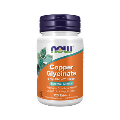 Copper Glycinate 3 mg - 120 Tablets