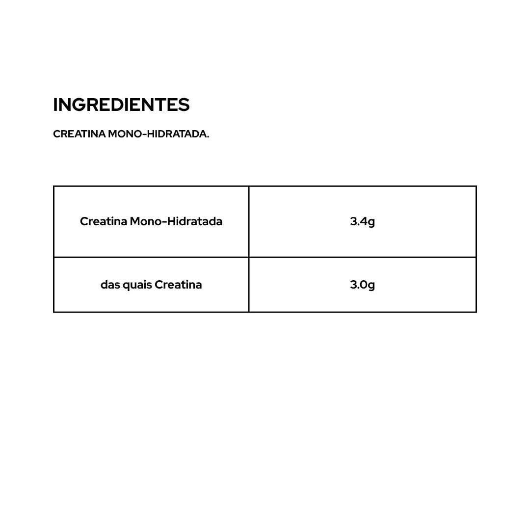 Creatina Monoidratada 500g Bulk™