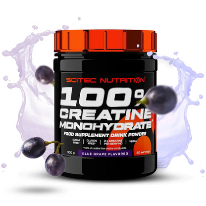 100% Creatine Monohydrate com sabor - 300g