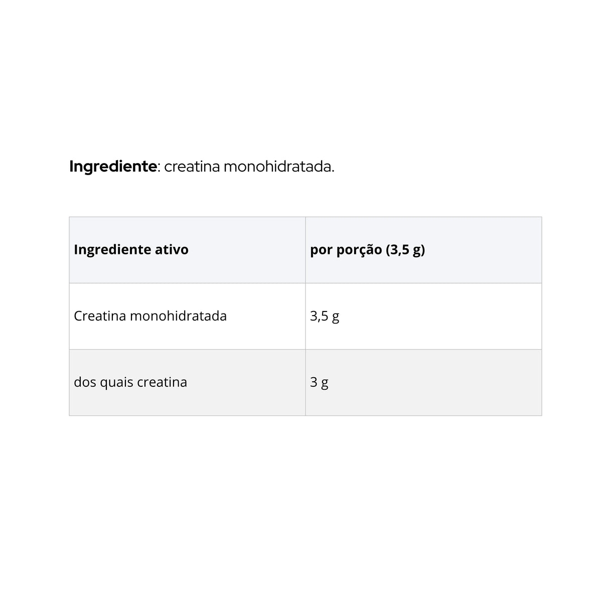 Creatina Monohidratada 300g - Nature's Finest