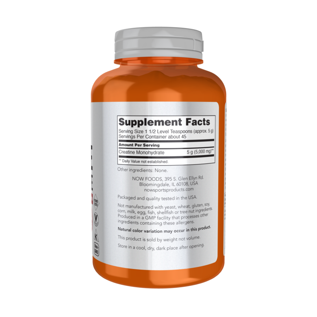 Creatine Monohydrate Powder NOW Sports 600g