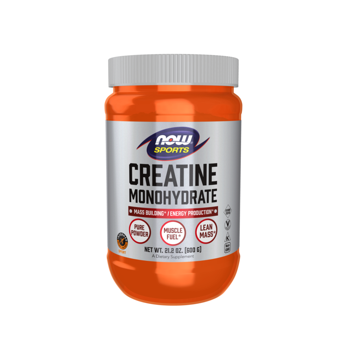 Creatine Monohydrate Powder NOW Sports 600g
