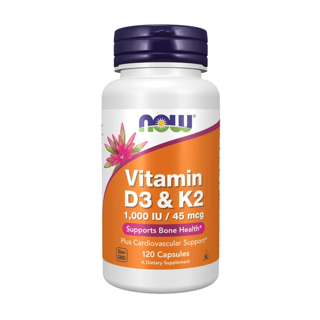 Vitamin D-3 & K-2 - 120 Veg Capsules