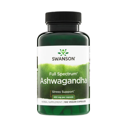 Full Spectrum Ashwagandha - 100 Vegan Caps