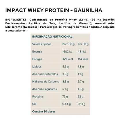 Impact Whey Protein - 1kg