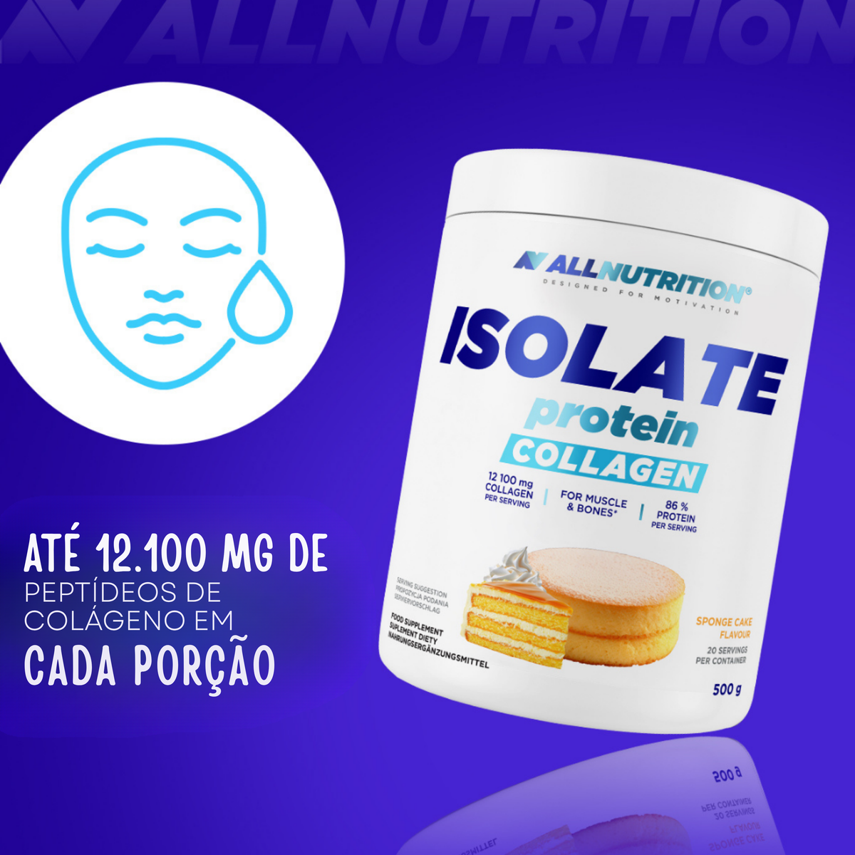 Isolate Protein Collagen 500g
