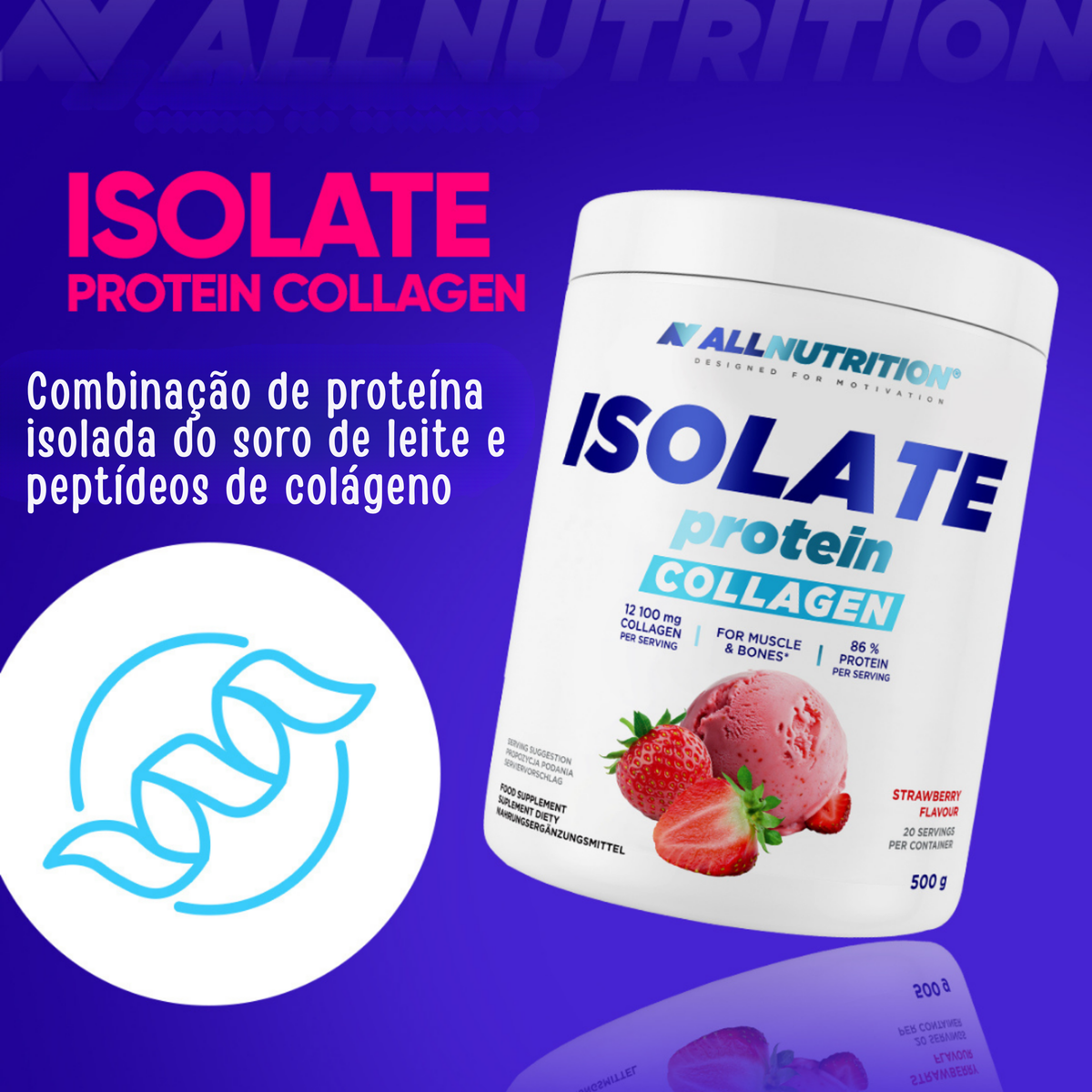 Isolate Protein Collagen 500g